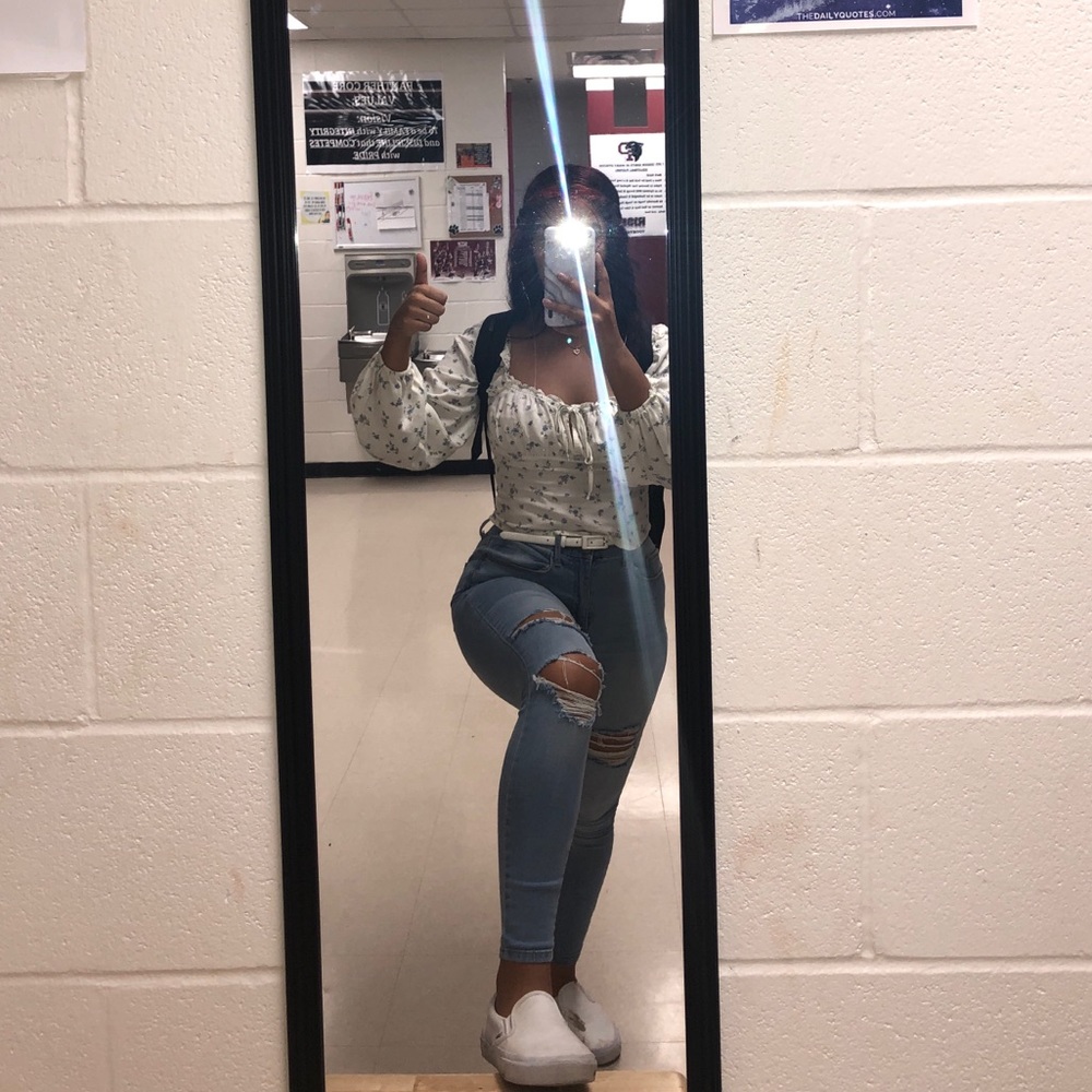 Ripped jeans